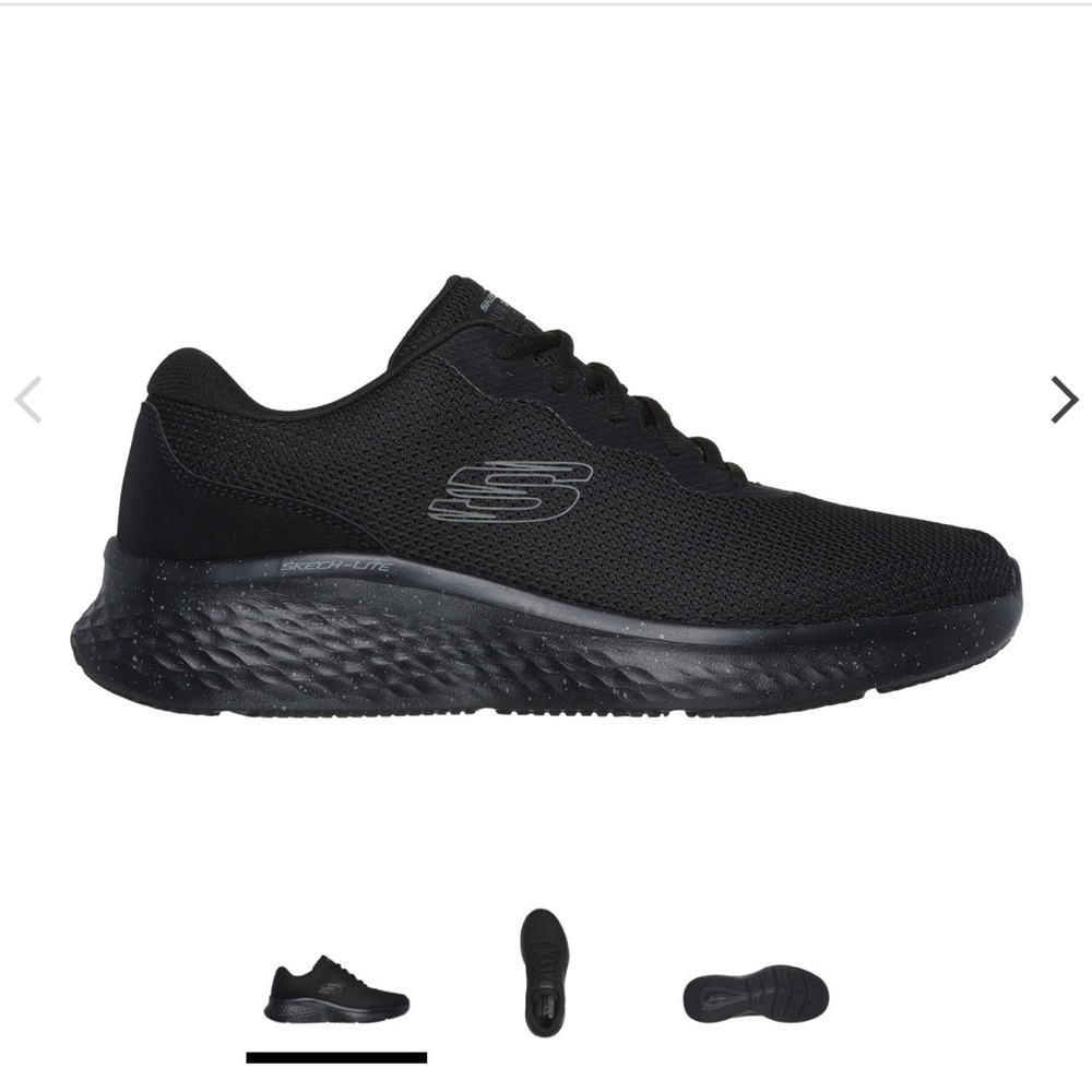Skechers Air Cooled Memory Foam Shoes in Black